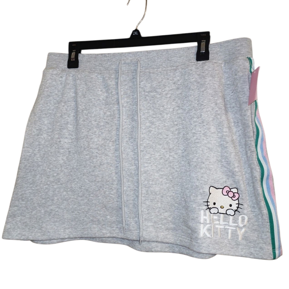 Hello Kitty Gray and Pink Skirt